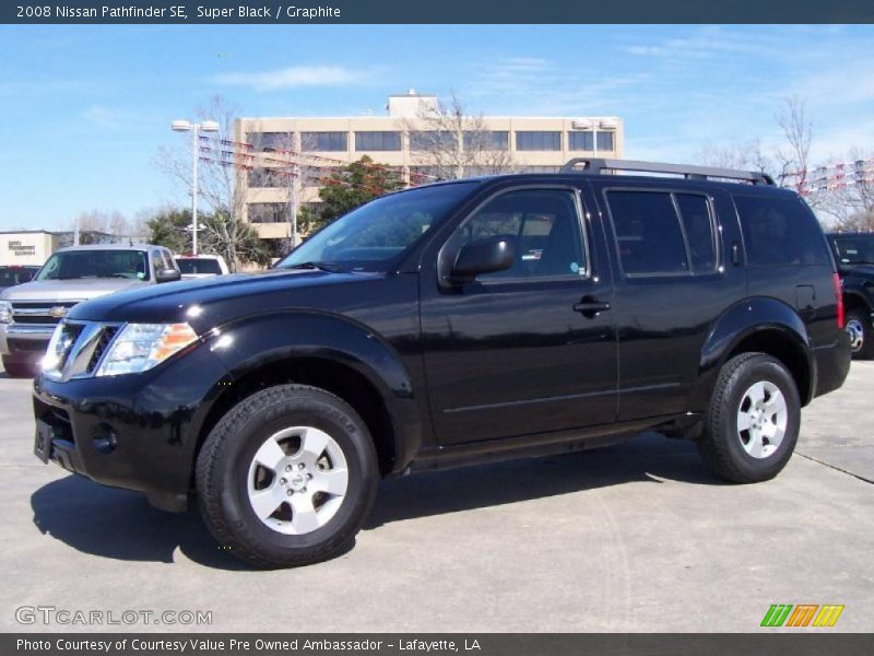 Super Black / Graphite 2008 Nissan Pathfinder SE