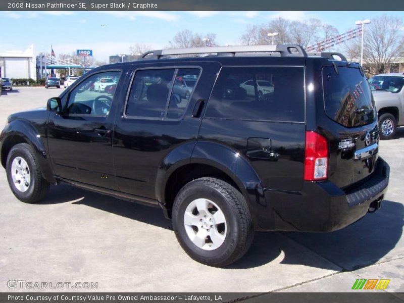 Super Black / Graphite 2008 Nissan Pathfinder SE