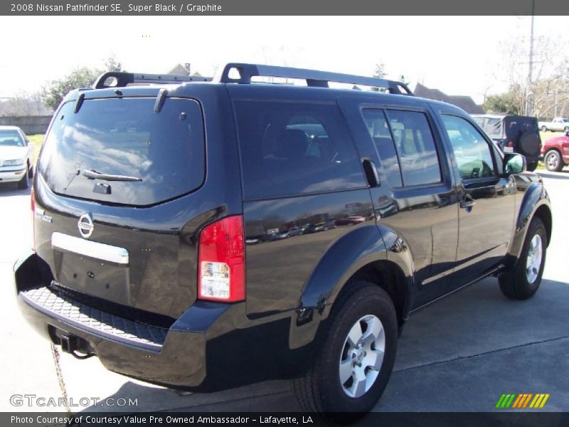 Super Black / Graphite 2008 Nissan Pathfinder SE