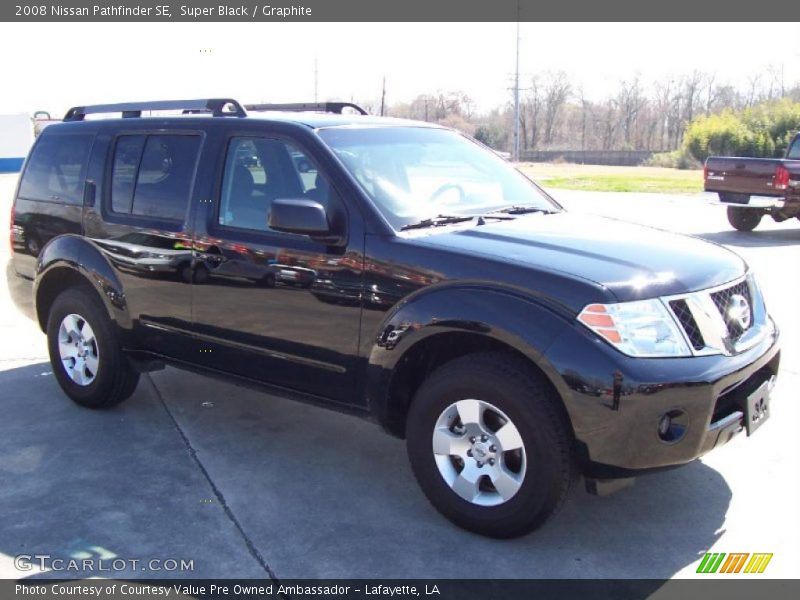 Super Black / Graphite 2008 Nissan Pathfinder SE