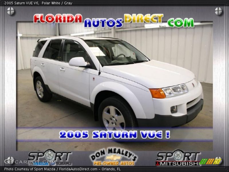 Polar White / Gray 2005 Saturn VUE V6