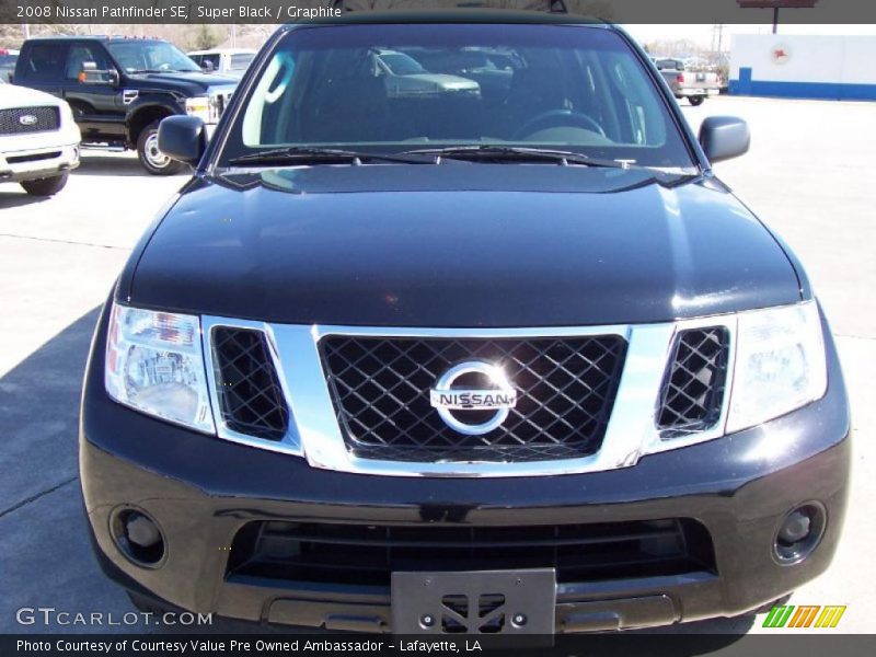 Super Black / Graphite 2008 Nissan Pathfinder SE