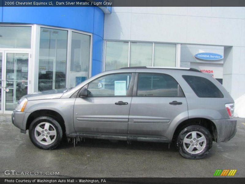 Dark Silver Metallic / Light Gray 2006 Chevrolet Equinox LS