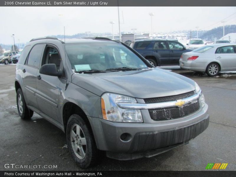 Dark Silver Metallic / Light Gray 2006 Chevrolet Equinox LS