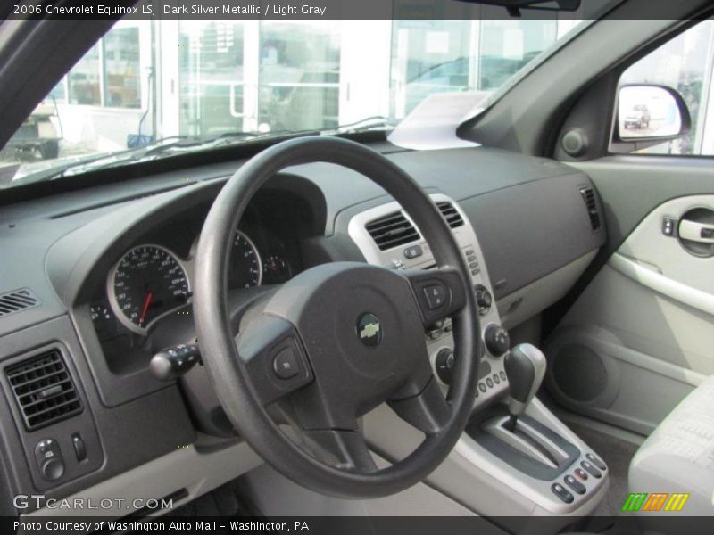 Dark Silver Metallic / Light Gray 2006 Chevrolet Equinox LS