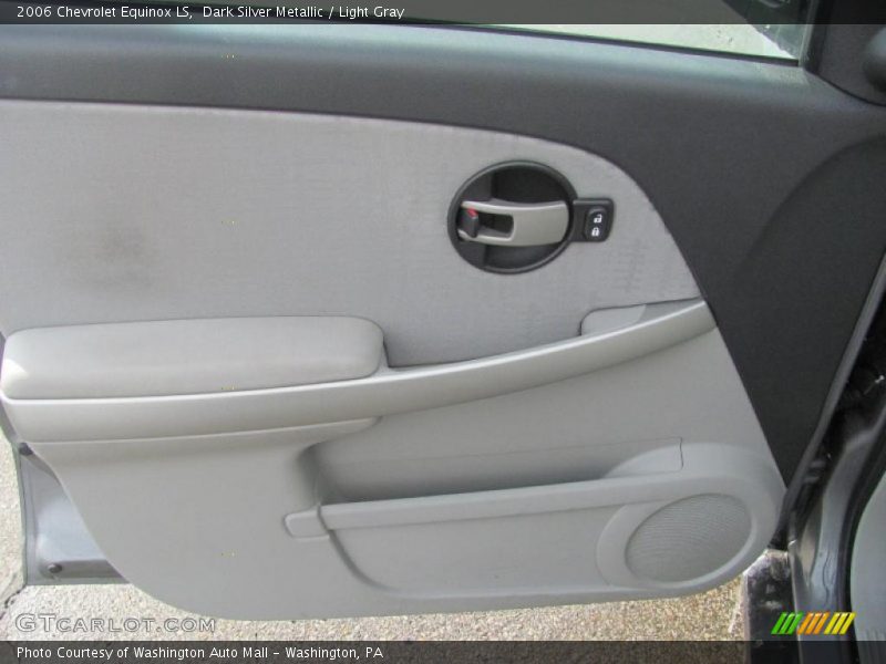 Dark Silver Metallic / Light Gray 2006 Chevrolet Equinox LS