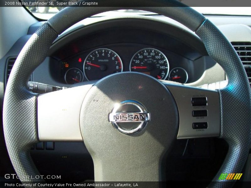 Super Black / Graphite 2008 Nissan Pathfinder SE