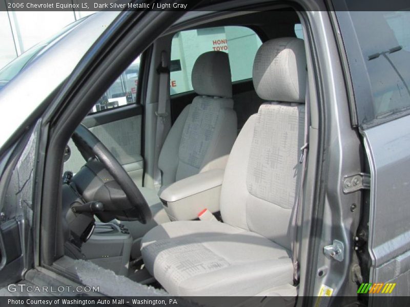 Dark Silver Metallic / Light Gray 2006 Chevrolet Equinox LS