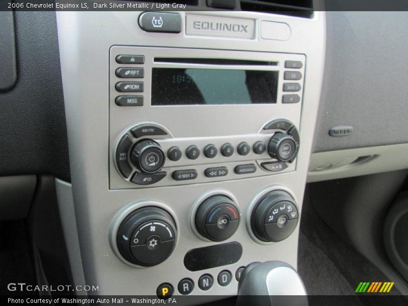 Dark Silver Metallic / Light Gray 2006 Chevrolet Equinox LS