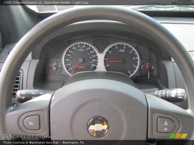 Dark Silver Metallic / Light Gray 2006 Chevrolet Equinox LS