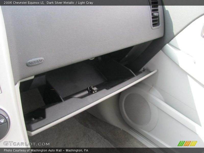 Dark Silver Metallic / Light Gray 2006 Chevrolet Equinox LS
