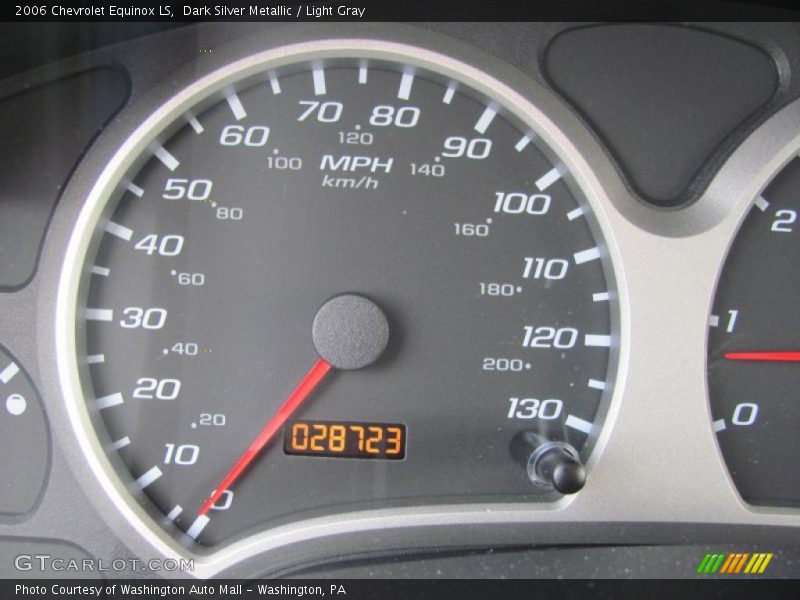Dark Silver Metallic / Light Gray 2006 Chevrolet Equinox LS