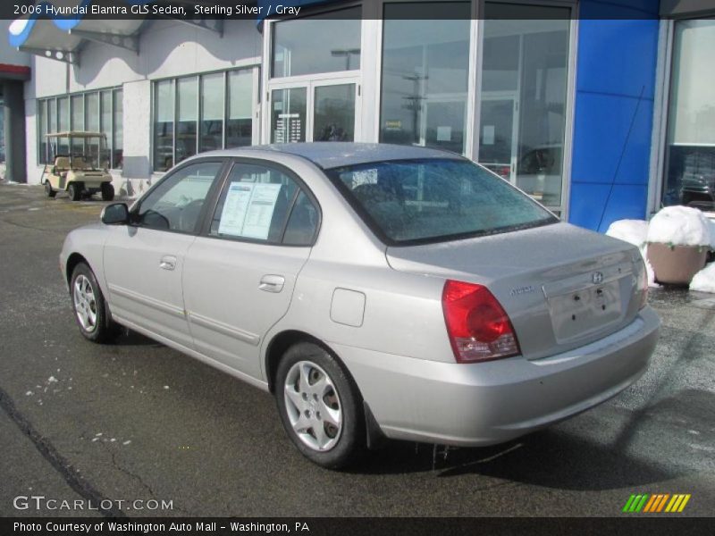 Sterling Silver / Gray 2006 Hyundai Elantra GLS Sedan