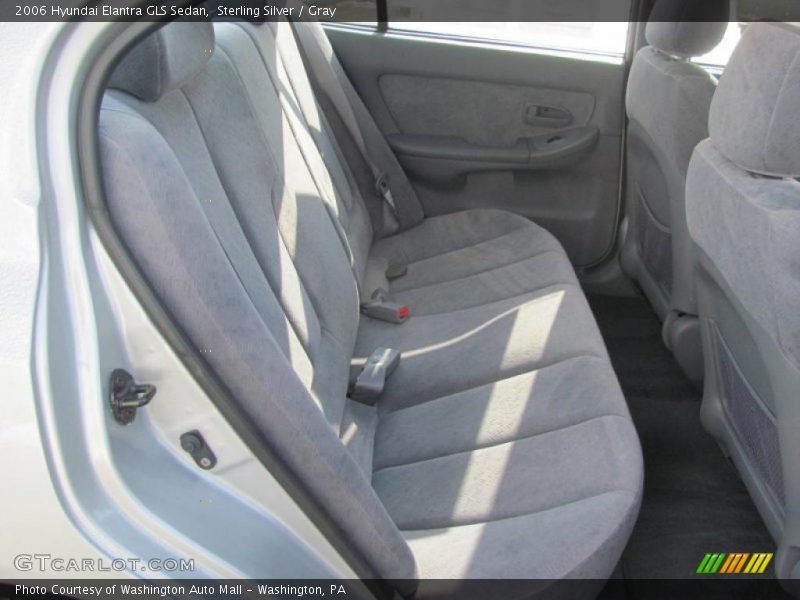 Sterling Silver / Gray 2006 Hyundai Elantra GLS Sedan