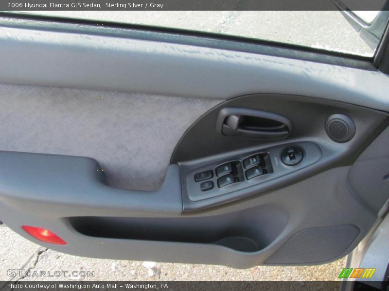 Sterling Silver / Gray 2006 Hyundai Elantra GLS Sedan