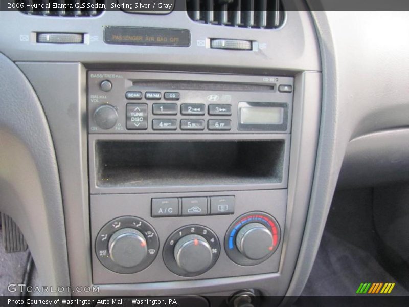 Sterling Silver / Gray 2006 Hyundai Elantra GLS Sedan