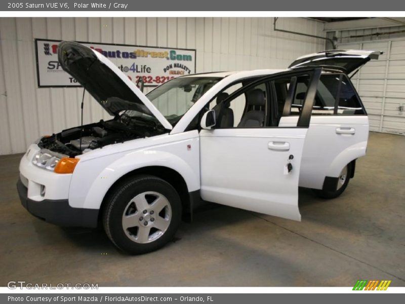 Polar White / Gray 2005 Saturn VUE V6