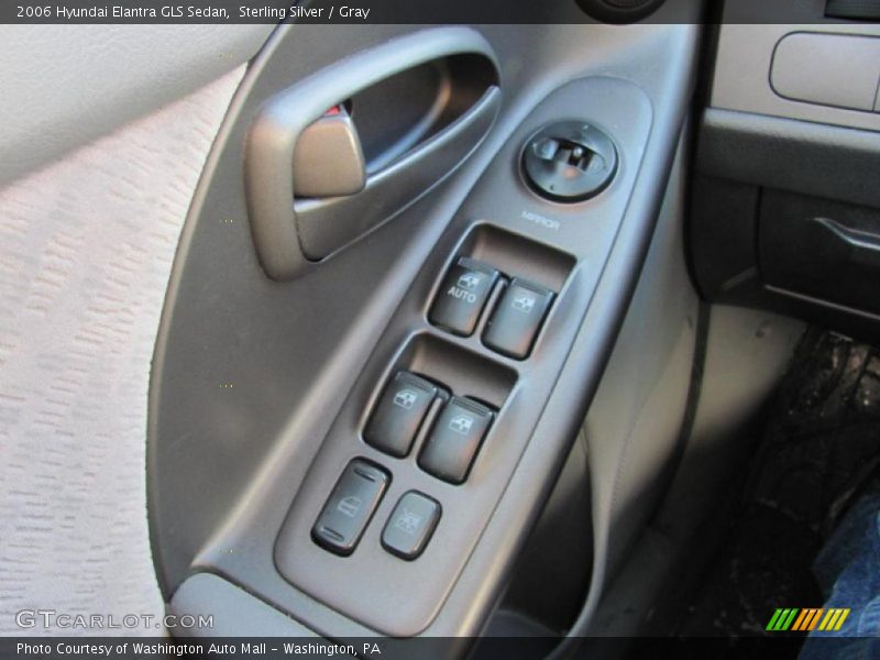 Sterling Silver / Gray 2006 Hyundai Elantra GLS Sedan