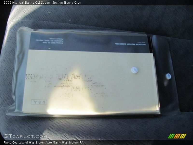 Sterling Silver / Gray 2006 Hyundai Elantra GLS Sedan