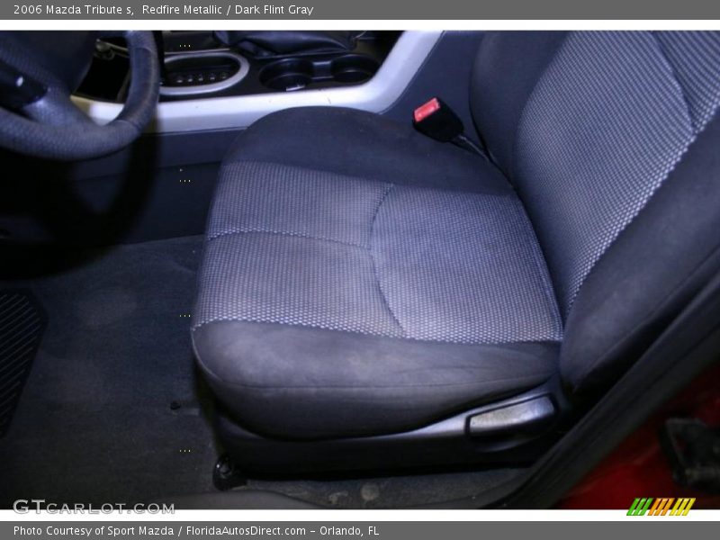Redfire Metallic / Dark Flint Gray 2006 Mazda Tribute s