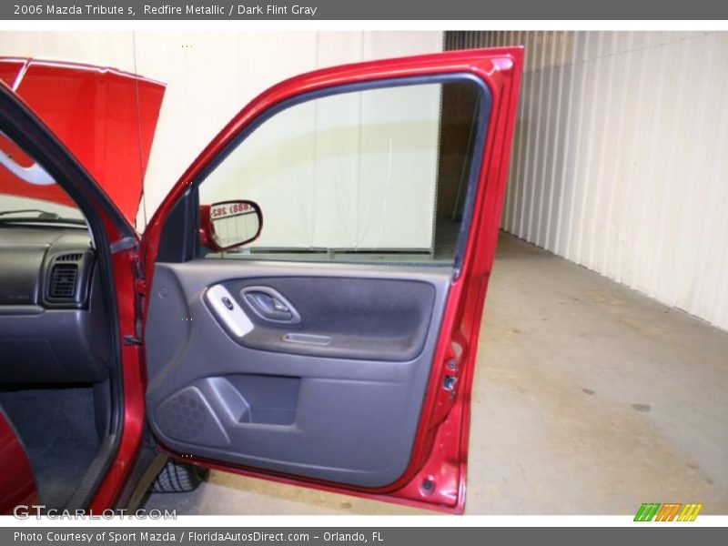 Redfire Metallic / Dark Flint Gray 2006 Mazda Tribute s