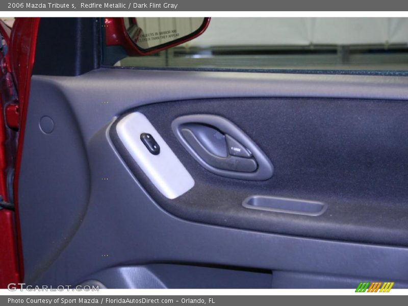Redfire Metallic / Dark Flint Gray 2006 Mazda Tribute s