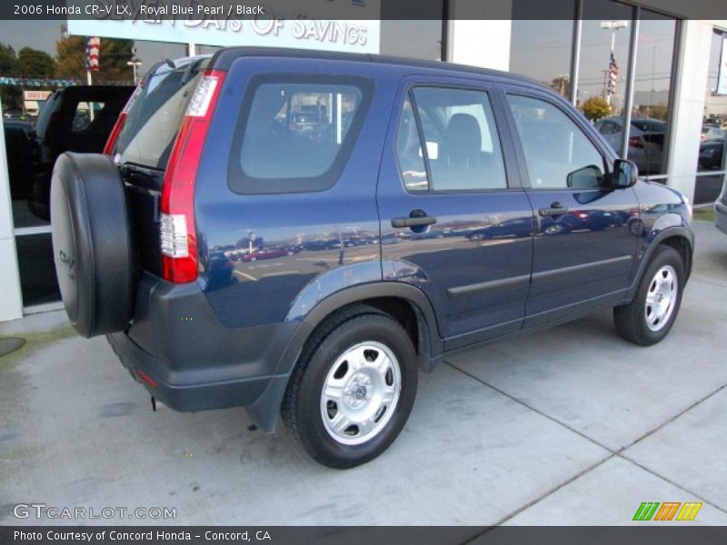 Royal Blue Pearl / Black 2006 Honda CR-V LX