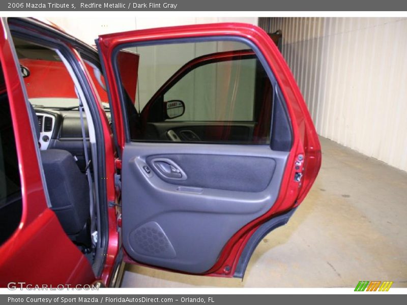 Redfire Metallic / Dark Flint Gray 2006 Mazda Tribute s