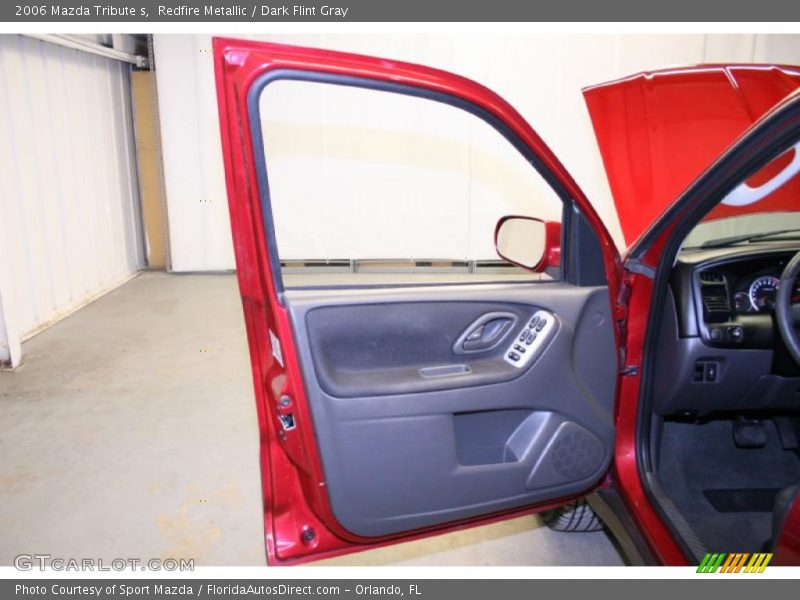 Redfire Metallic / Dark Flint Gray 2006 Mazda Tribute s