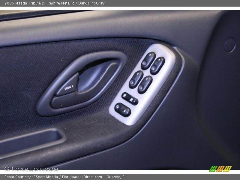 Redfire Metallic / Dark Flint Gray 2006 Mazda Tribute s