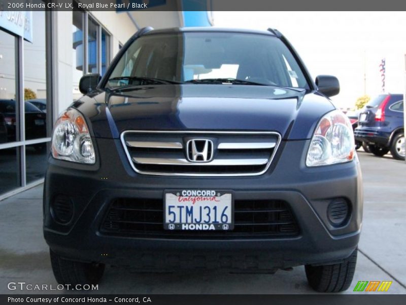 Royal Blue Pearl / Black 2006 Honda CR-V LX