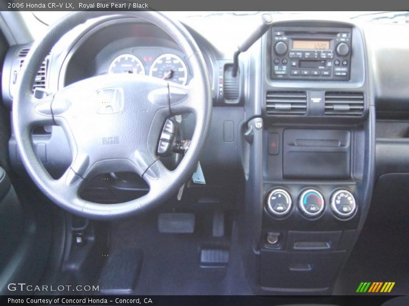 Royal Blue Pearl / Black 2006 Honda CR-V LX