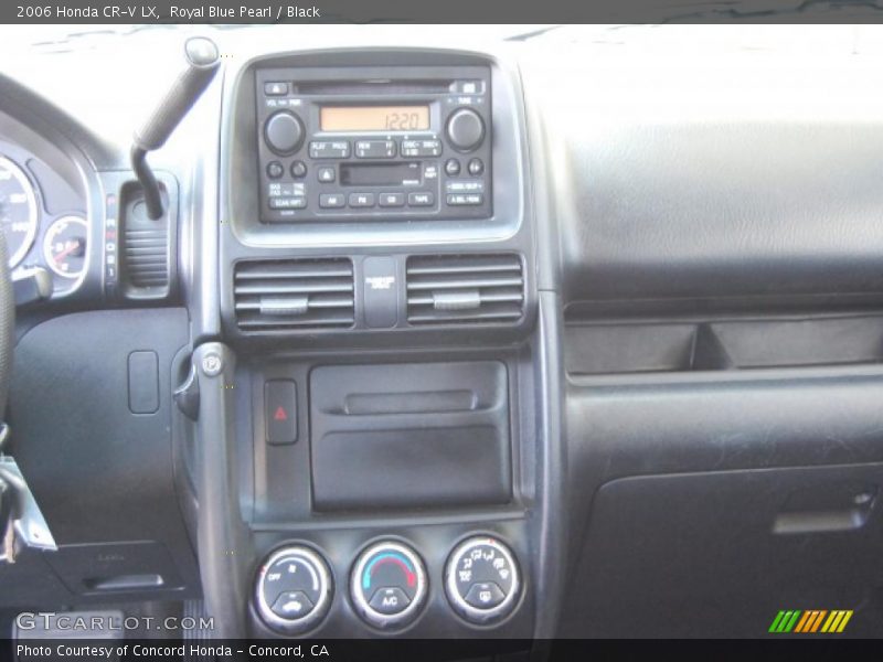 Royal Blue Pearl / Black 2006 Honda CR-V LX