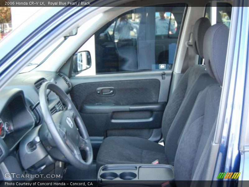 Royal Blue Pearl / Black 2006 Honda CR-V LX