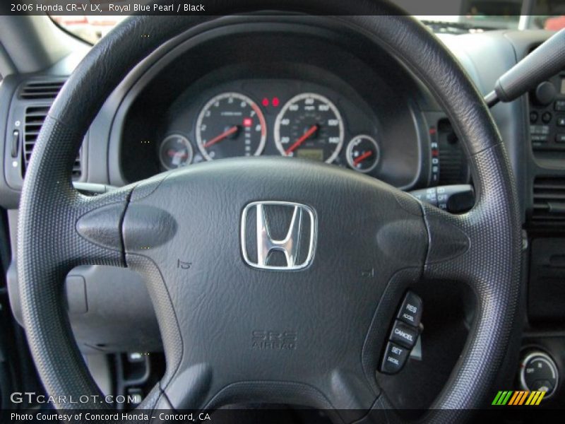 Royal Blue Pearl / Black 2006 Honda CR-V LX