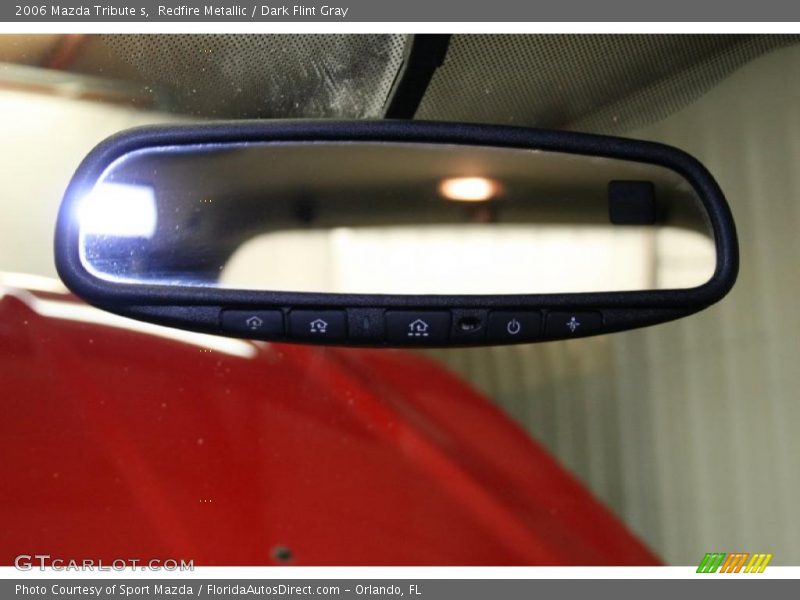 Redfire Metallic / Dark Flint Gray 2006 Mazda Tribute s