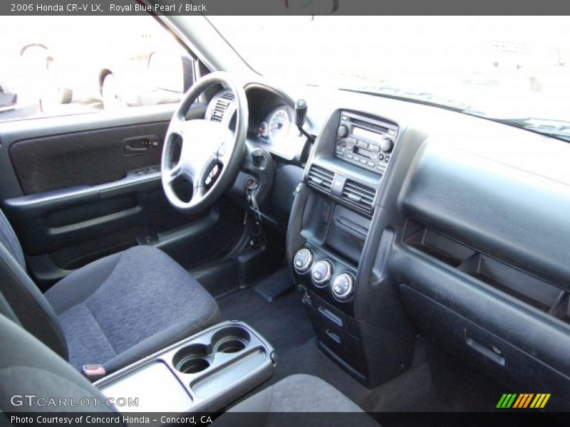 Royal Blue Pearl / Black 2006 Honda CR-V LX