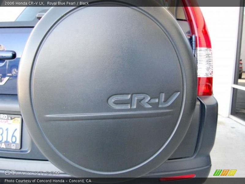 Royal Blue Pearl / Black 2006 Honda CR-V LX