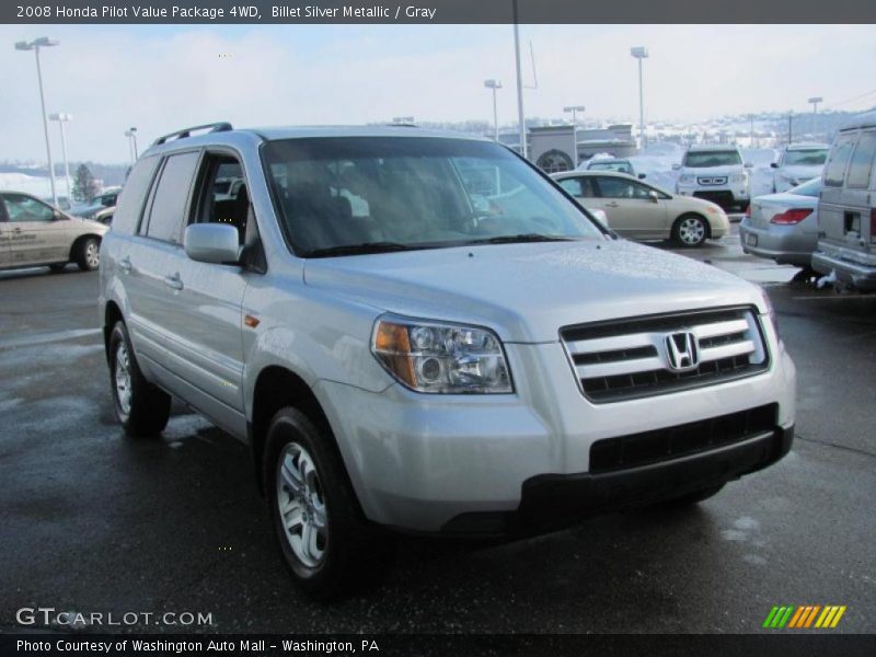 Billet Silver Metallic / Gray 2008 Honda Pilot Value Package 4WD