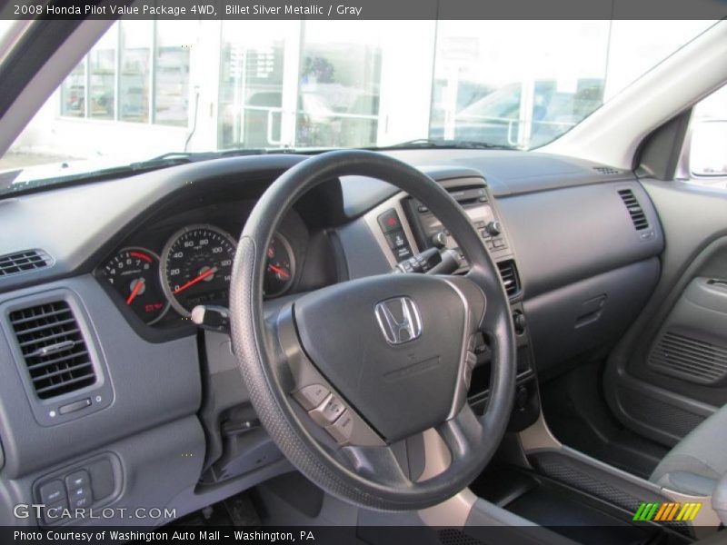Billet Silver Metallic / Gray 2008 Honda Pilot Value Package 4WD