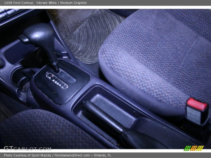 Vibrant White / Medium Graphite 1998 Ford Contour