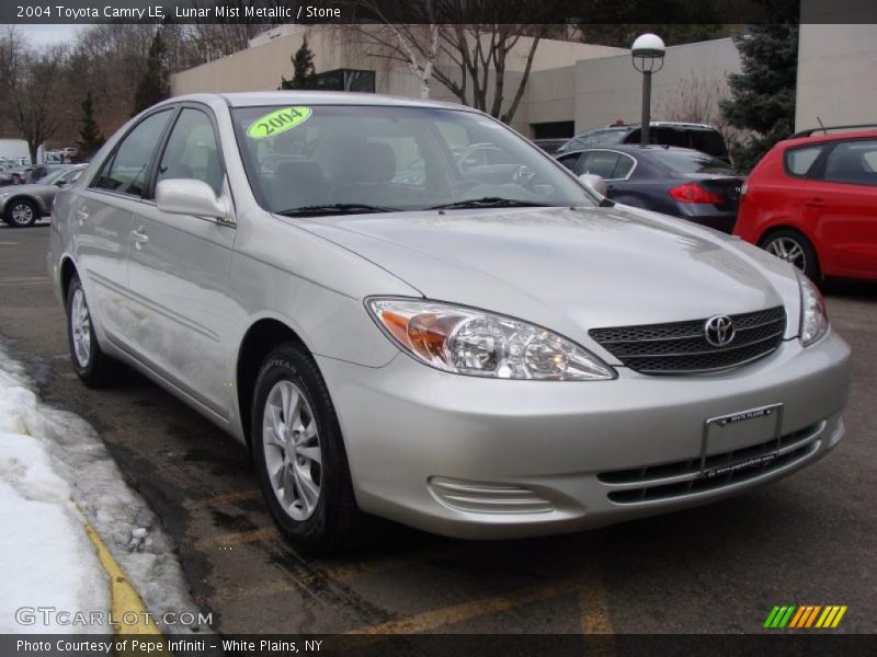 Lunar Mist Metallic / Stone 2004 Toyota Camry LE