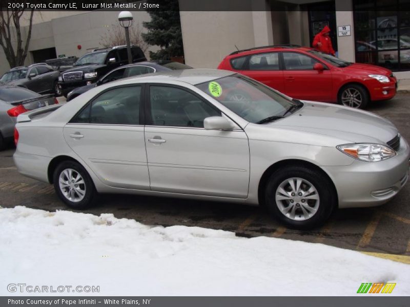 Lunar Mist Metallic / Stone 2004 Toyota Camry LE