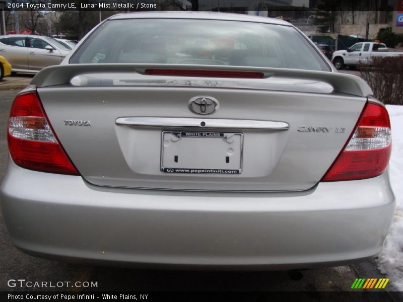 Lunar Mist Metallic / Stone 2004 Toyota Camry LE