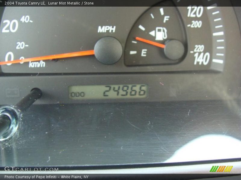 Lunar Mist Metallic / Stone 2004 Toyota Camry LE