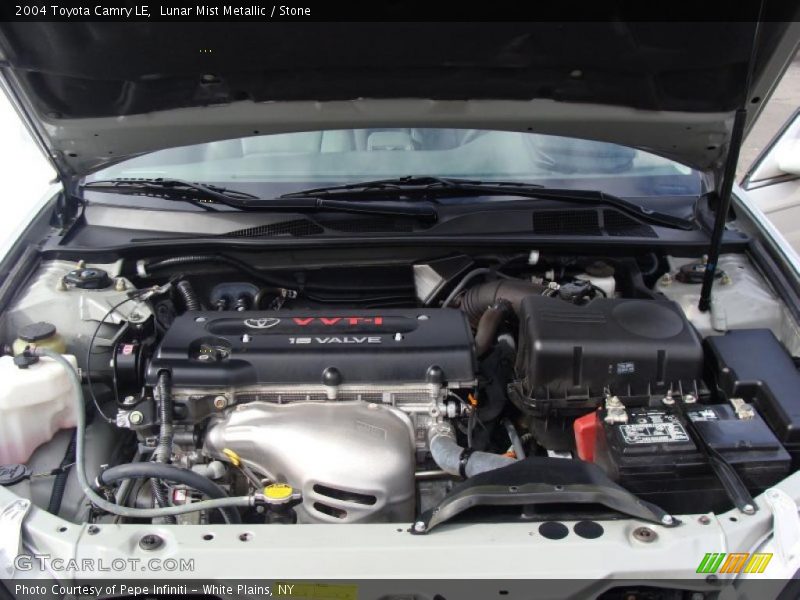 Lunar Mist Metallic / Stone 2004 Toyota Camry LE