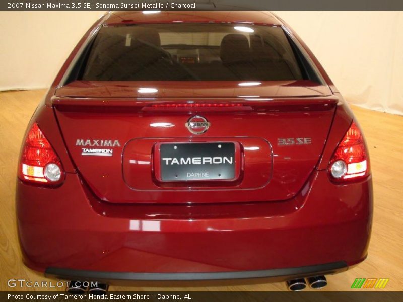Sonoma Sunset Metallic / Charcoal 2007 Nissan Maxima 3.5 SE