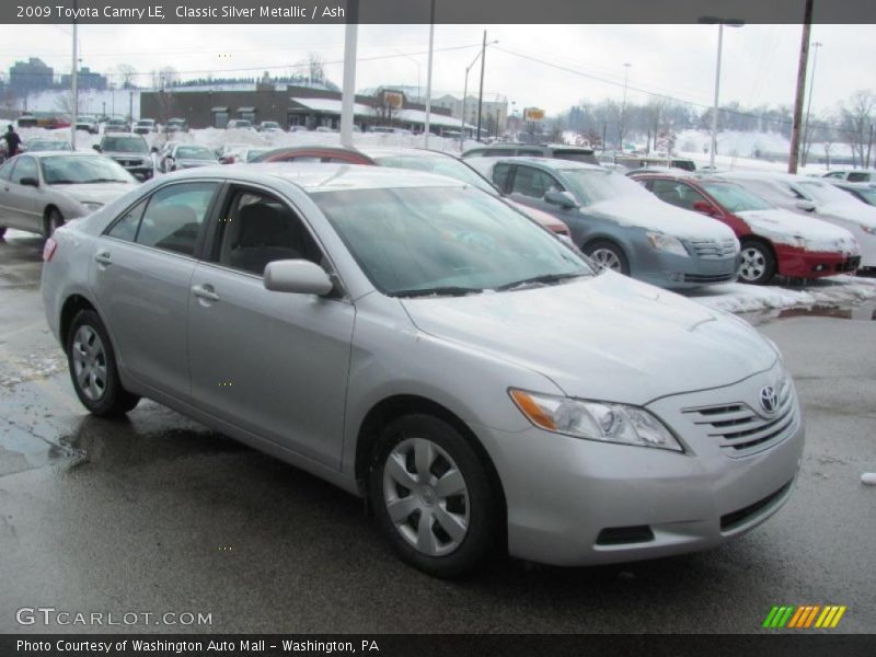 Classic Silver Metallic / Ash 2009 Toyota Camry LE