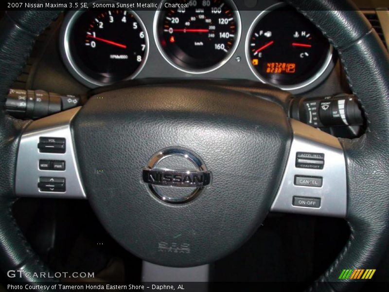 Sonoma Sunset Metallic / Charcoal 2007 Nissan Maxima 3.5 SE
