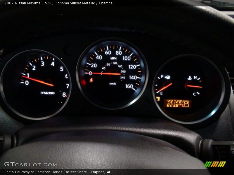 Sonoma Sunset Metallic / Charcoal 2007 Nissan Maxima 3.5 SE